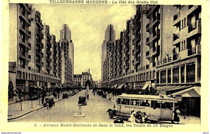 Carte postale ancienne de VILLEURBANNE