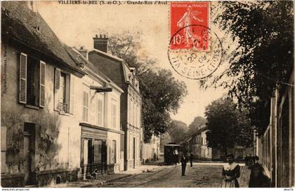 CPA VILLIERS-le-BEL - Grande-Rue d'Aval (350075)