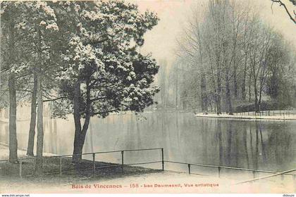 94 - Vincennes - Bois de Vincennes - Lac Daumesnil - Vue artlstique - CPA - Voir Scans Recto-Verso