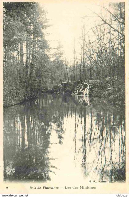 94 - Vincennes - Bois de Vincennes - Lac des Minimes - Précurseur - CPA - Voir Scans Recto-Verso