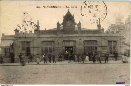 Vincennes - La gare