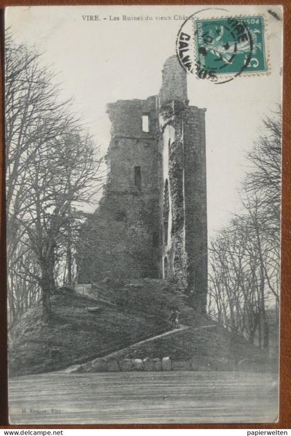 14 Vire Normandie Vire - Les Ruines du vieux Château