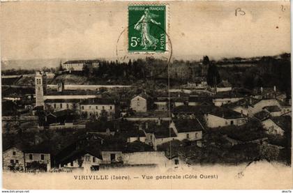 CPA VIRIVILLE - Vue générale (Cote Ouest) (652423)