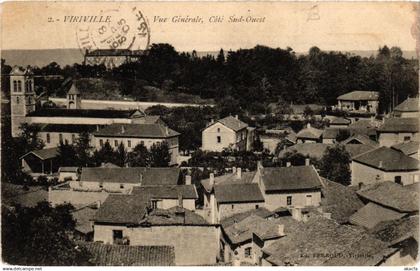 CPA VIRIVILLE - Vue générale Cote Sud-Ouest (652426)