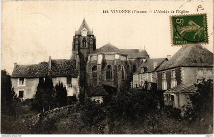 CPA AK VIVONNE - L'Abside de l'Église (365783)