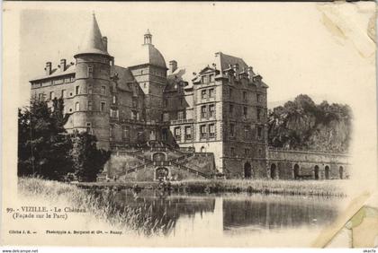 CPA VIZILLE - Le Chateau - Facade sur le Parc (123928)