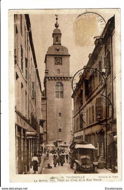 CPA - Carte Postale-FRANCE  Thionville- Rue Neuve et Beffroi-1936- VM3141