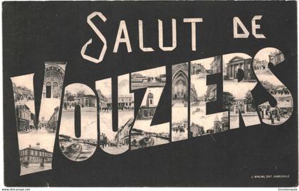 CPA-carte postale France-Vouziers-Salut de Vouziers  1905 VM43790+