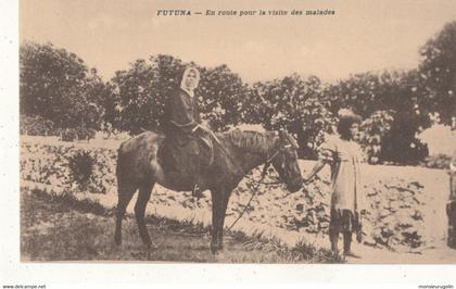 FUTUNA )) en route pour la visite des malades / soeurs missionnaires de la Société de Maie