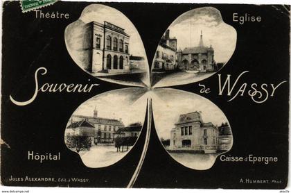 CPA Souvenir de WASSY (270232)