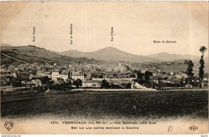 CPA YSSINGEAUX - Vue générale - Cote Sud (690554)