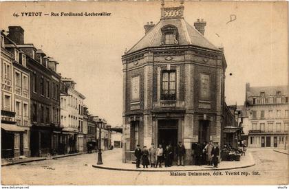 CPA YVETOT-Rue Ferdinand-Lechevallier (349258)