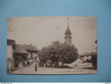 CPA  Yvoire  Place de l'Eglise