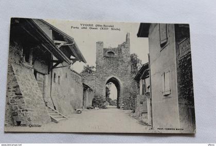 Yvoire, porte côté Ouest, Haute Savoie 74