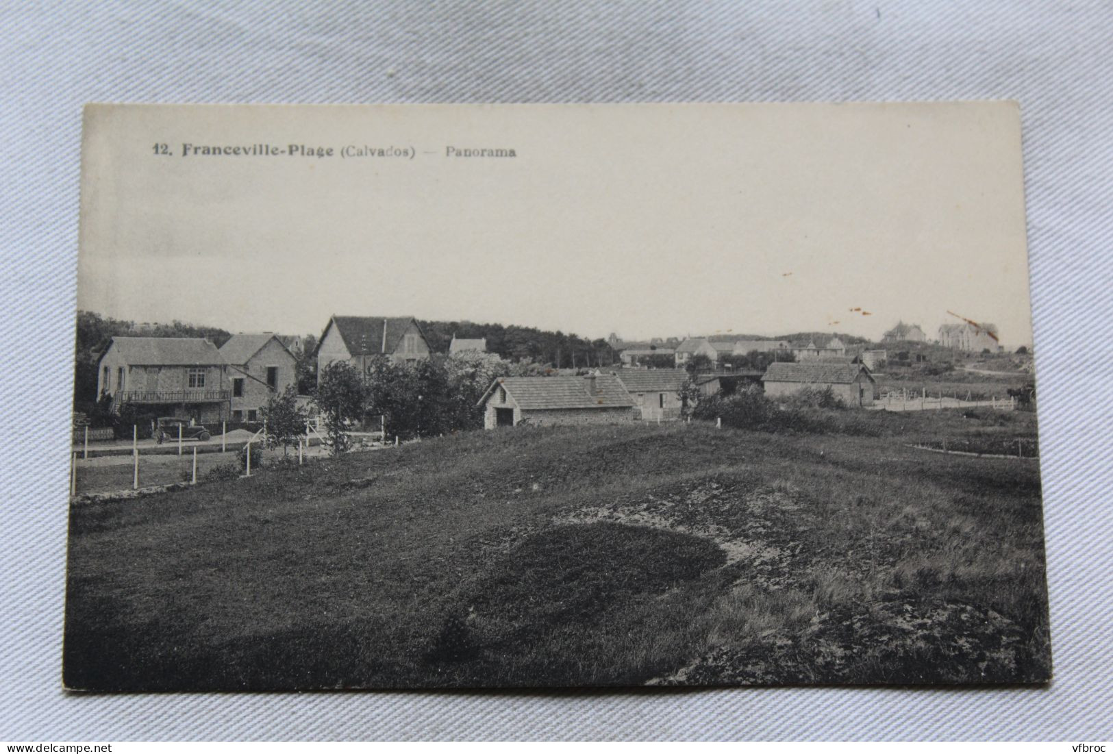 Franceville plage, panorama, Calvados 14