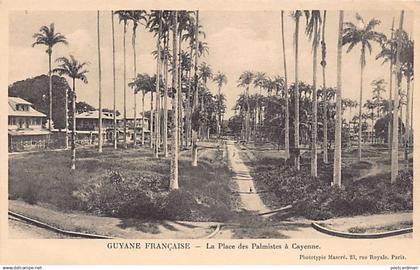 Guyane - CAYENNE - La place des palmistes - Ed. Mascré