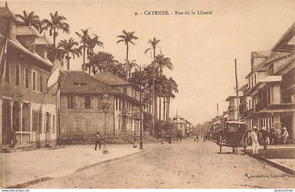 Guyane - CAYENNE - Rue de la Liberté - Ed. V. Jermolière 9.