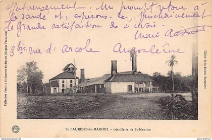 Guyane - SAINT-LAURENT DU MARONI - Distillerie de Saint-Maurice - Ed. Jarry