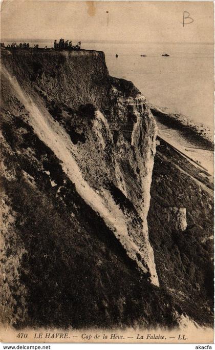 CPA Le HAVRE-Cap de la Heve La Falaise (349128)