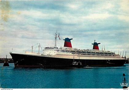 76 - Le Havre - Le Paquebot France - Bateaux - Flamme Postale de Le Havre - CPM - Voir Scans Recto-Verso