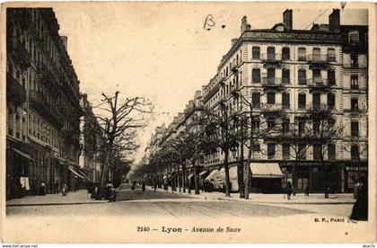 CPA LYON - Avenue de Saxe (427046)