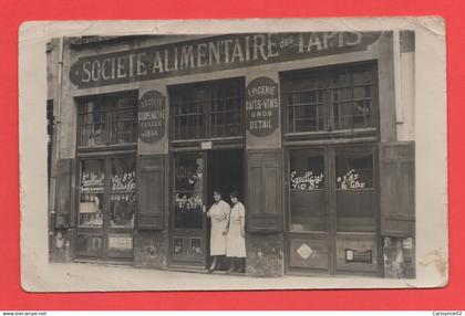 69 - Lyon 4 - Carte photo épicerie au 11 rue Perrod