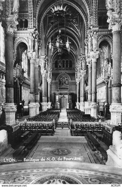 LYON la basilique de Fourvière l'intérieur 5 (scan recto verso)KEVREN0684