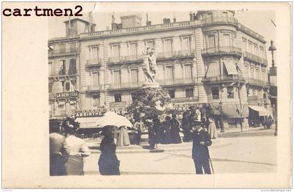 CARTE PHOTO : MARSEILLE CENTRE VILLE CAFE DEVANTURE ABSINTE ABSINTE 1900