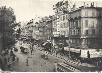 CPSM Marseille La Canebière