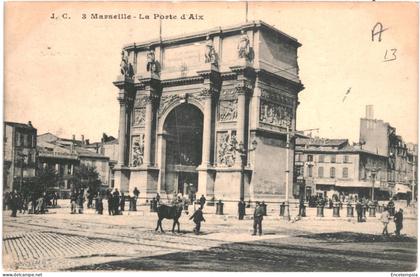 CPA  Carte Postale France Marseille Porte d'Aix VM71143