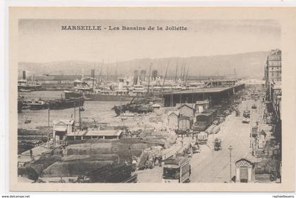 CPA Marseille Les bassins de la Joliette