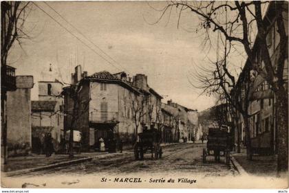 CPA MARSEILLE - St-Marcel Sortie du Village (986420)