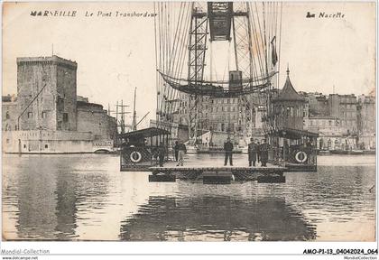 AMOP1-0033-13 - MARSEILLE - le pont transhord - la nacelle