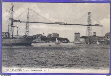 Carte Postale 13. Marseille  le pont transbordeur   très beau plan