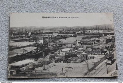 Cpa 1919, Marseille, port de la Joliette, bouches du Rhône 13