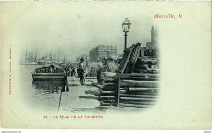 CPA MARSEILLE - Le Quai de la Joliette (988457)