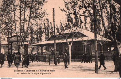 Marseiille (Exposition Coloniale de 1922) - Palais de l'Afrique Equatoriale