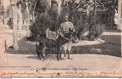 Marseille (Exposition Coloniale de 1906) - Type Tunisien