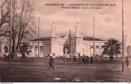 Marseille (Exposition Coloniale de 1922) - Grand Palais (Façade principale)