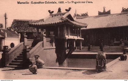 Marseille (Exposition Coloniale de 1922) - la Pagode sur l'Eau