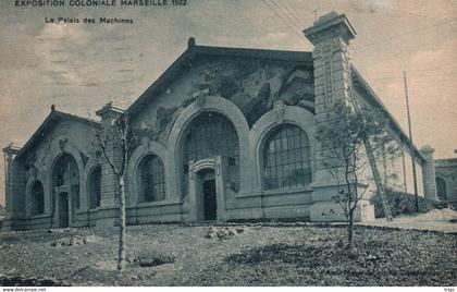 Marseille (Exposition Coloniale de 1922) - le Palais des Machines