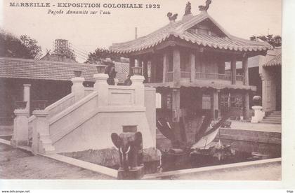 Marseille (Exposition Coloniale de 1922) - Pagode Annamite sur l'Eau