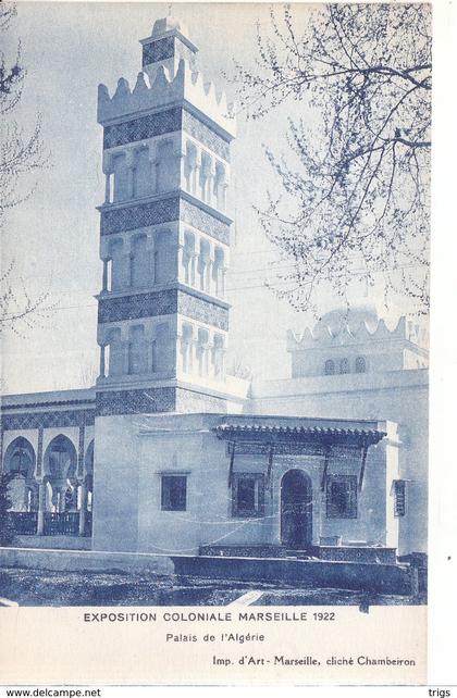 Marseille (Exposition Coloniale de 1922) - Palais de l'Algérie