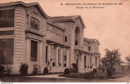 Marseille (Exposition Coloniale de 1922) - Palais de la Provence