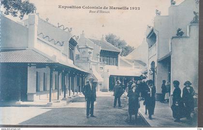 Marseille (Exposition Coloniale de 1922) - rue d'Hanoï