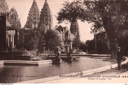 Marseille (Exposition Coloniale de 1922) - Temple d'Angkor Vat