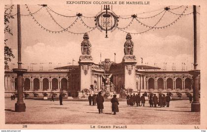 Marseille (Exposition Coloniale) - le Grand Palais