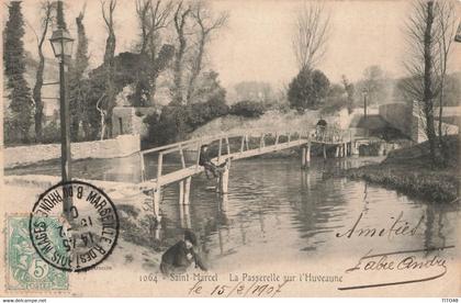 France (13 Marseille) - Saint-Marcel - La Passerelle sur l'Huveaune -