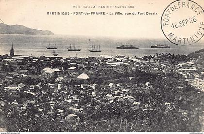 Martinique - FORT DE FRANCE - La ville, vue du Fort Desaix - Ed. A. Benoit 290