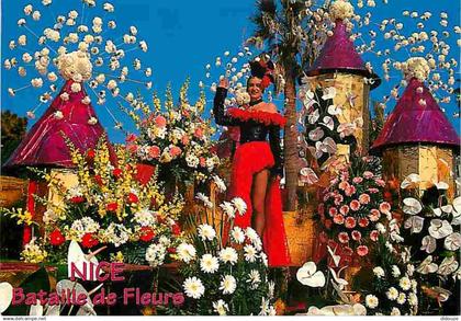 06 - Nice - Carnaval de Nice - Bataille de Fleurs - CPM - Voir Scans Recto-Verso